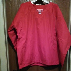 Mens Size L Red Dominator Waterproof Windshirt Windbreaker New w/Tags Team 365
