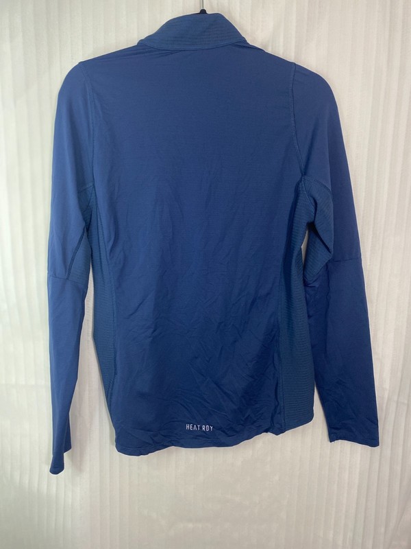 Adidas HEAT.RDY Quarter Zip Pullover Men's Medium Blue Long Sleeve Athletic gallery