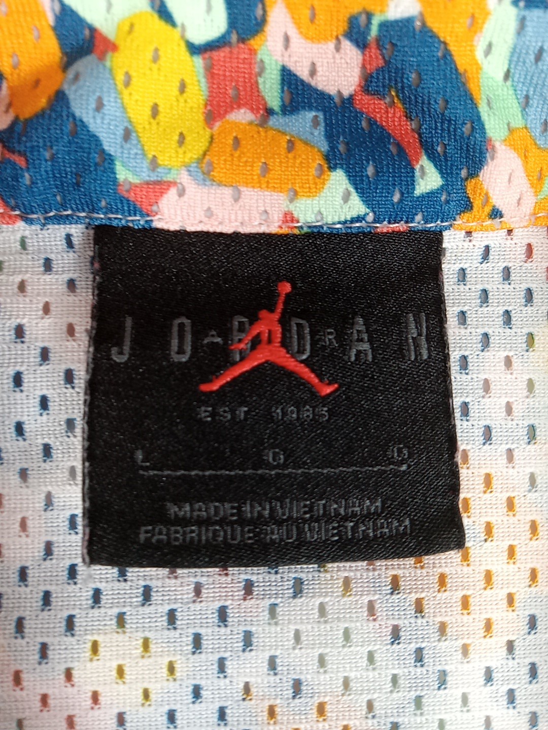 Air Jordan Essentials Poolside Mesh Lined RN#56323 L gallery