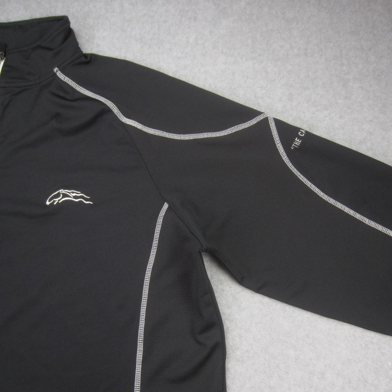 FootJoy Pullover Mens Medium Black Quarter Zip Golf Performance Stretch gallery