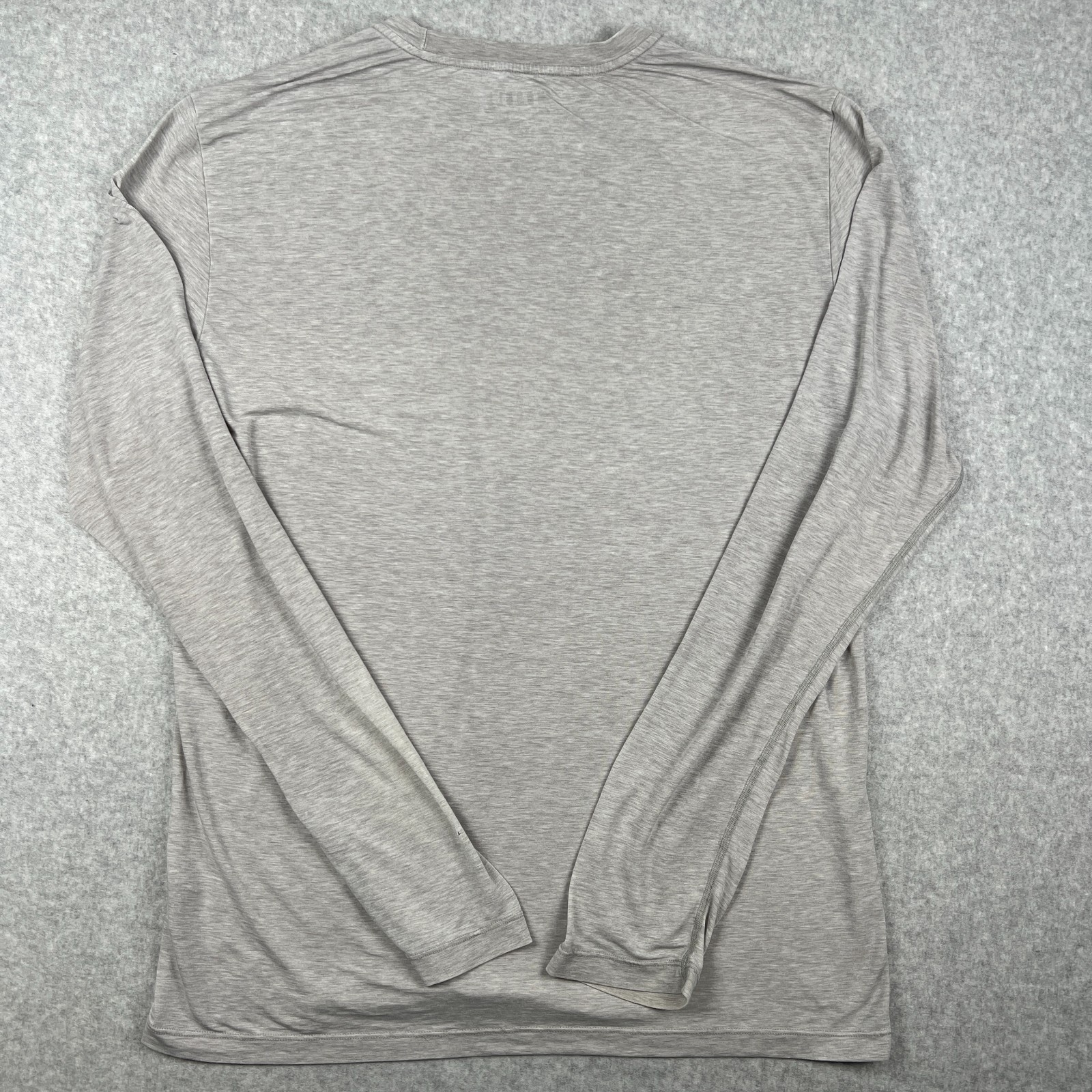 Nobull Graphic Shirt Performance Stretch Long Sleeve XL Mens Grey Gym Active gallery