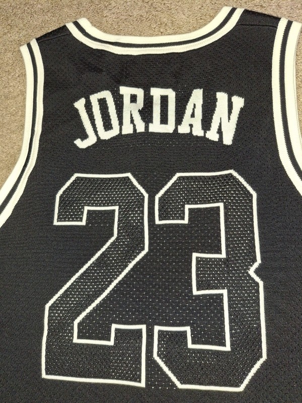 Jordan x PSG Paris Knit Basketball Jersey Men's Medium gallery
