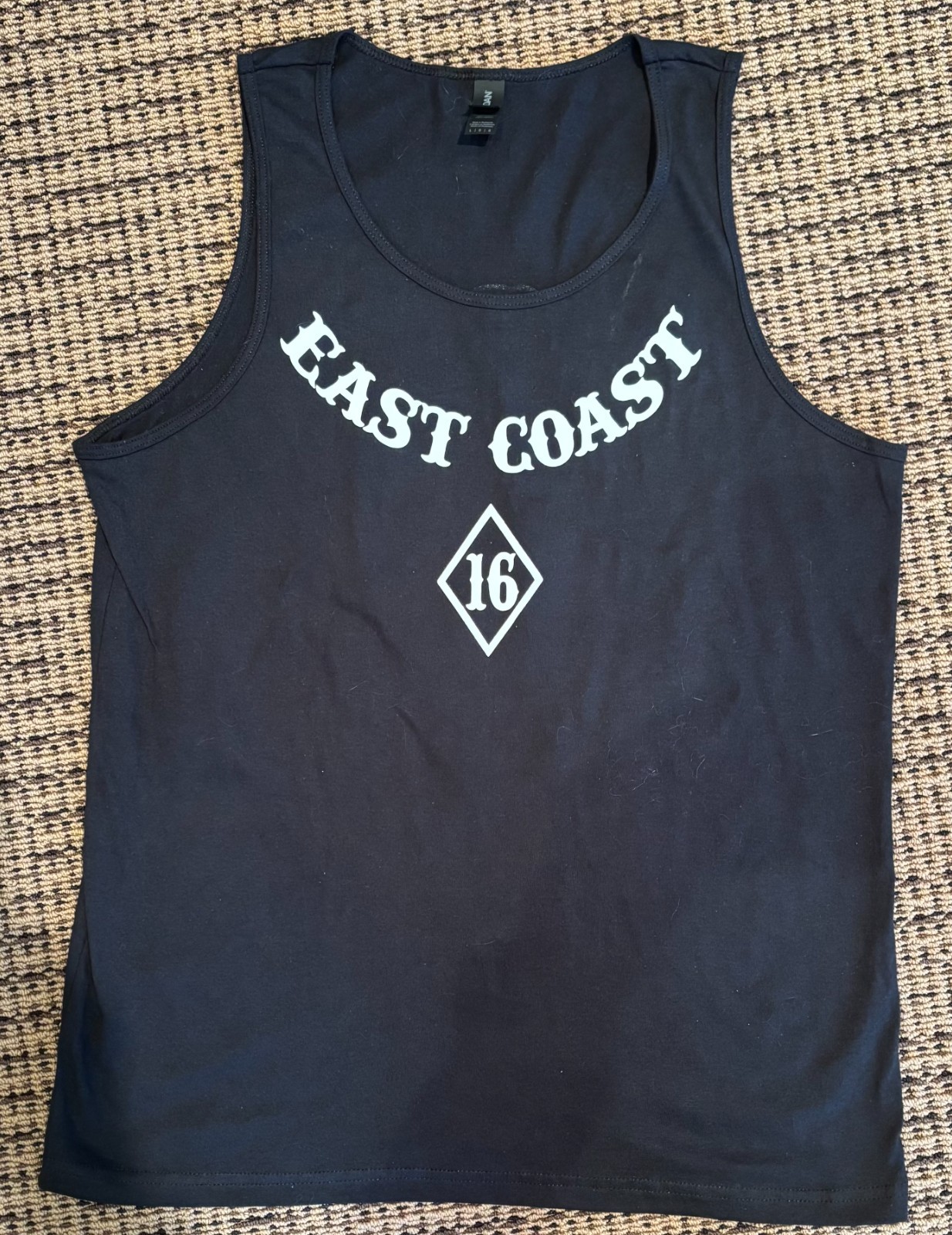 SUPPORT 16 PAGAN'S MC MOTORCYCLE CLUB EAST COAST 16 TANK TOP 3XL gallery