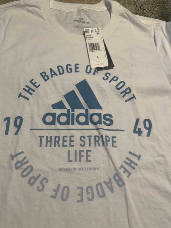 adidas Amplifier Short Sleeve Men’s Size Large gallery