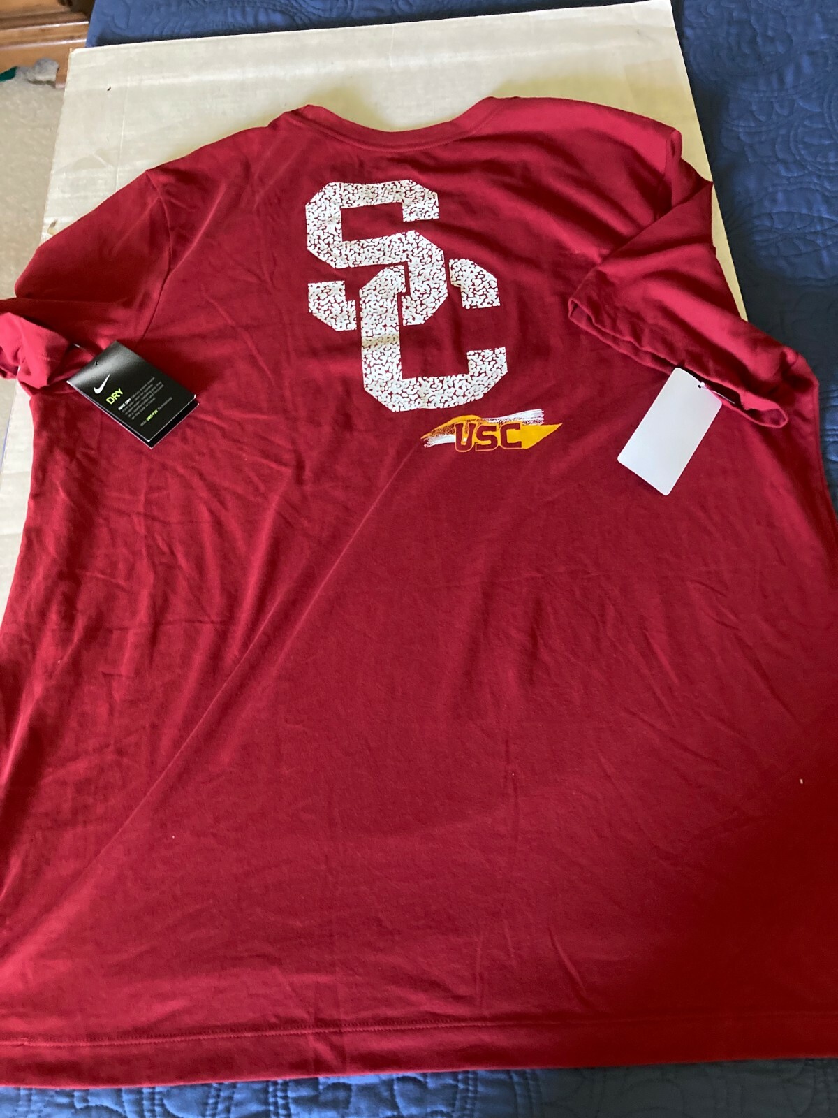 Nike Men's Dri-Fit USC Trojans Short Sleeve T Shirt Size XXL NWT's gallery