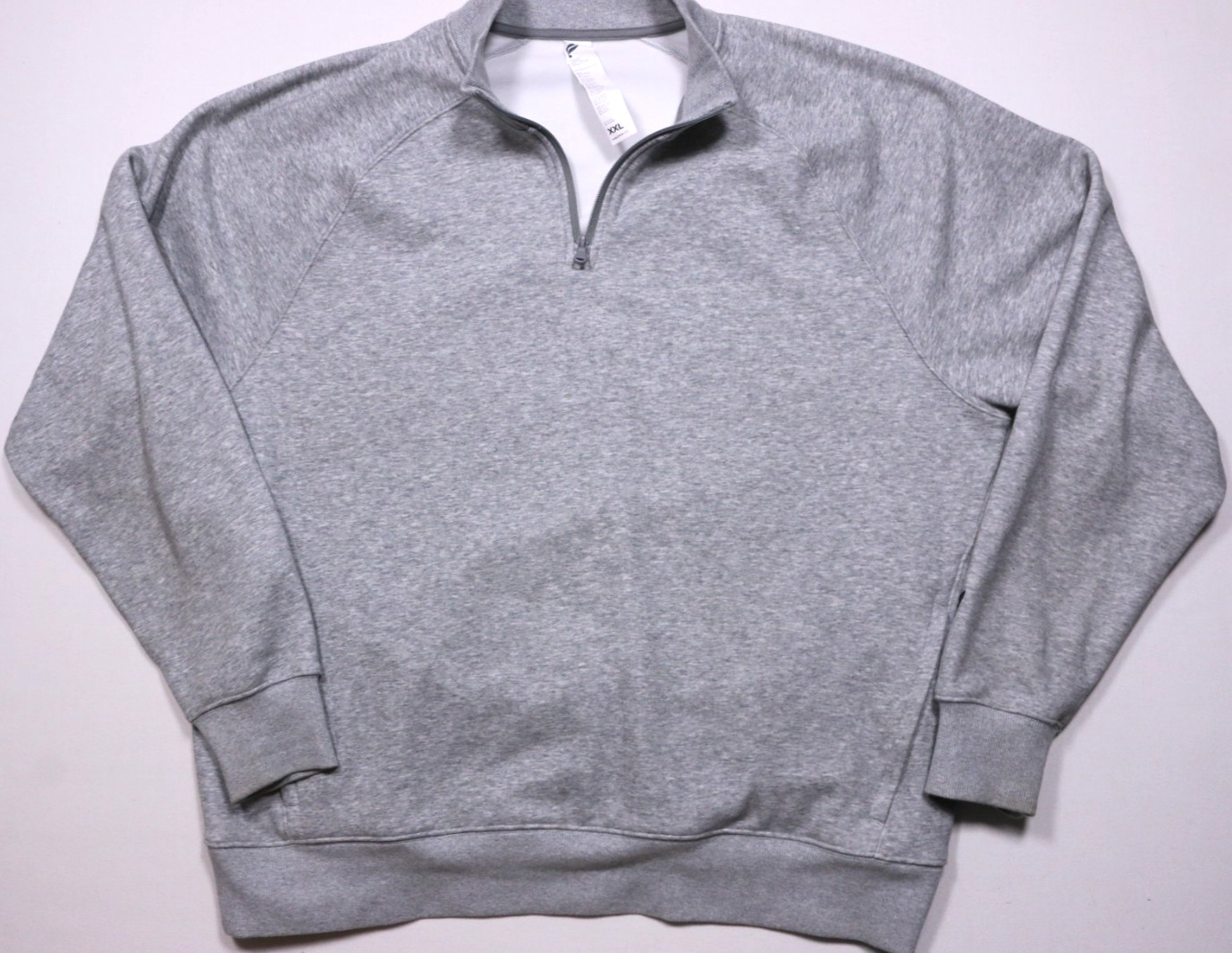 Men's Fabletics The Go-To Quarter Zip XXL Relaxed Gray Pullover Sweats gallery
