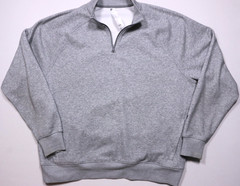 Men’s Fabletics The Go-To Quarter Zip XXL Relaxed Gray Pullover Sweats