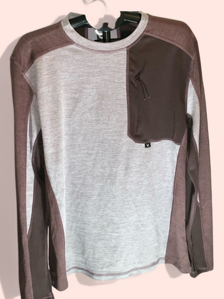 CROSS EYED MOOSE Outer LS Active Tee Performance Crew Men’s XL NWT