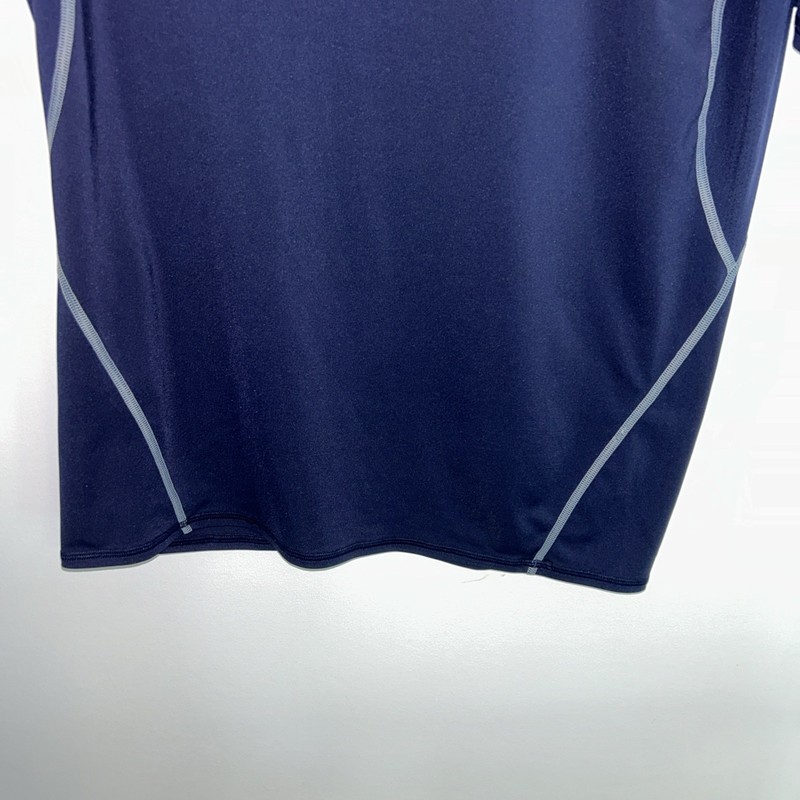 Under Armour Men's Compression 2Xl/2TG/2EG Short Sleeve Navy Casual Shirt gallery
