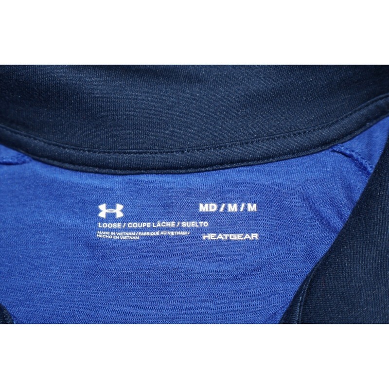 Under Armour Pullover Mens Medium Shirt HeatGear 1/4 Zip Gym Workout Golf Top gallery