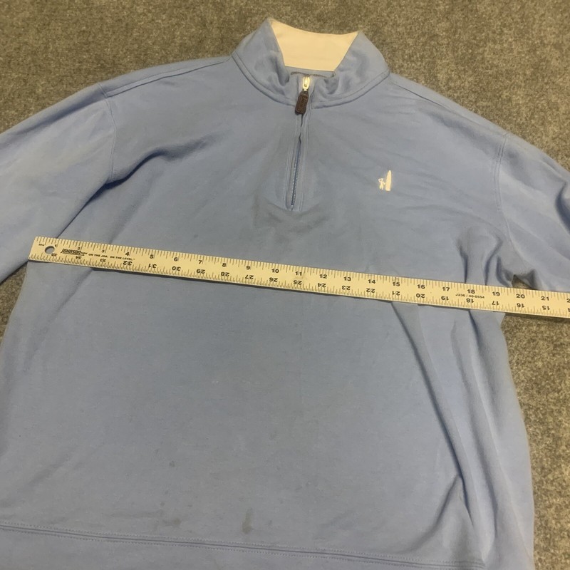 Johnnie-O Performance West Coast Prep 1/4 Zip Golf Shirt Mens Size Medium gallery