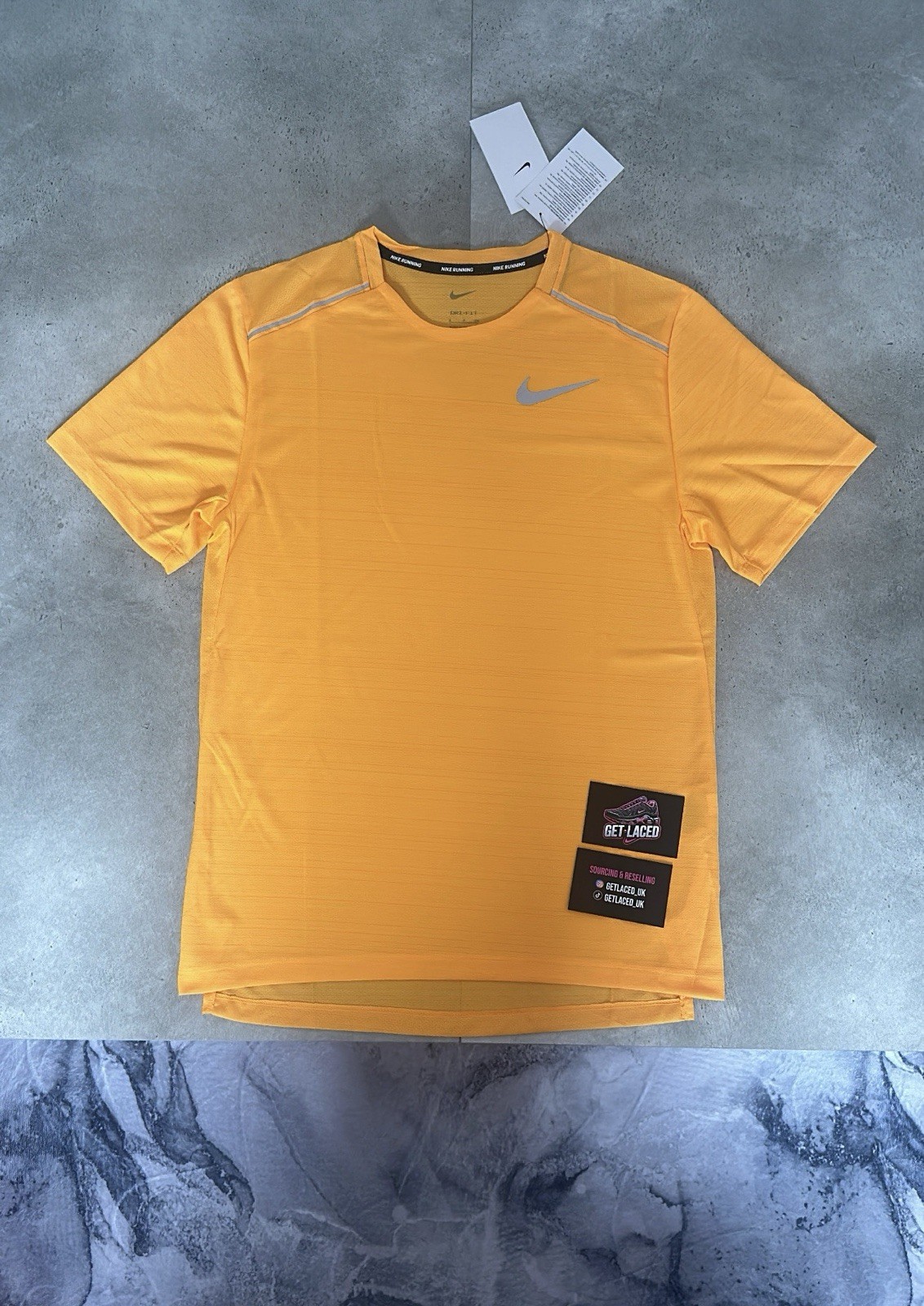 Nike Miler 1.0 T-Shirt | Orange | XL | Brand New With Tags ✅ gallery