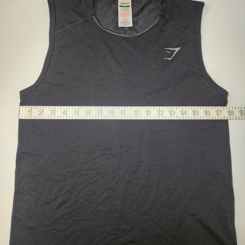 Gymshark Apex Tank Men Small Black A1A4S gallery