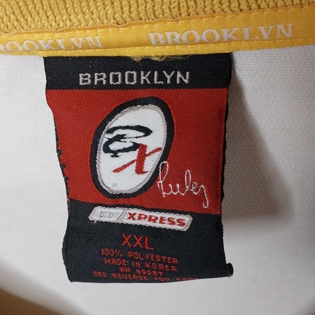 Brooklyn Xpress Brooklyn Rulers Mesh Hockey Jersey V-Neck Striped XXL Multi gallery