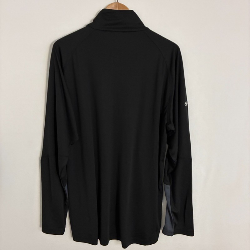 Subaru Black Label 1/4 Zip Shirt Mens XL Black Long Sleeve Racing Cars Pullover gallery