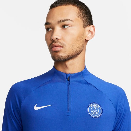 NWT NIKE X PARIS SAINT-GERMAIN DRI-FIT STRIKE DRILL TOP DN2815-418 MENS M BLUE gallery