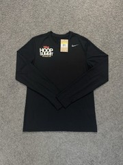 Nike Hoop Summit Rare Black Tee Mens Adult’s Long Sleeve Size Small NWT