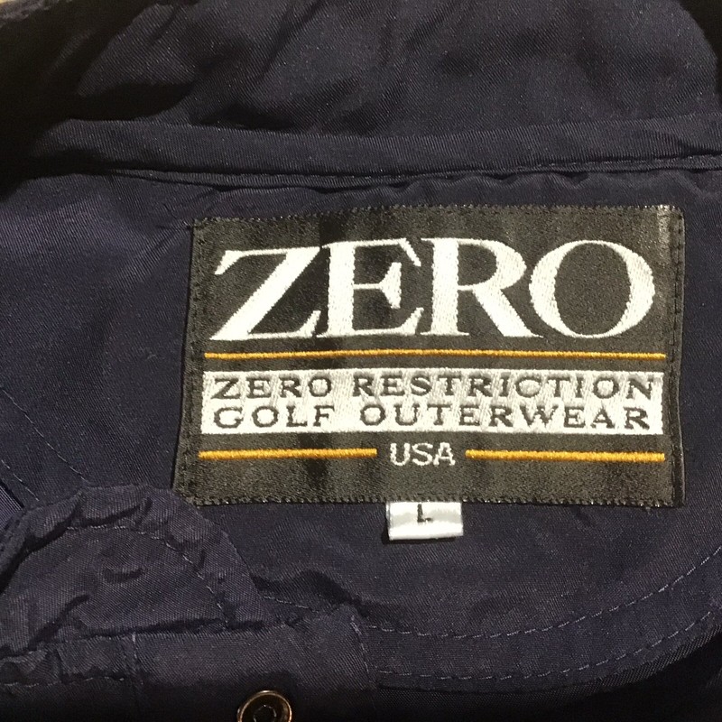 Zero Restriction Mens Large Golf Outerwear 1/4 Snap Pullover Windbreaker gallery