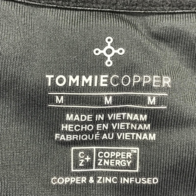 Tommie Copper Shirt Mens Medium Gray Shoulder Support Compression Copper Znergy gallery