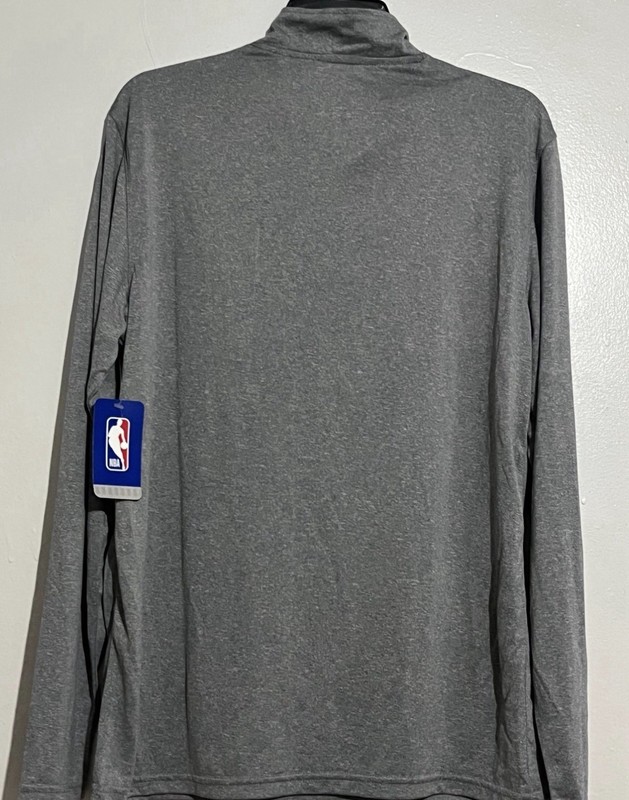 New York Knick Quarter Zip Athletic Pullover Mens Sz Medium NWT gallery