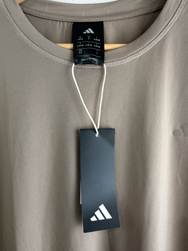 Adidas Training Workout Tee Climacool “chalky Brown” Color Unisex Adult Small gallery