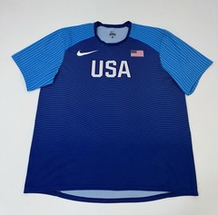 Nike Team USA 2016 Rio Olympics Throw Top Shirt Track and Field Jersey Men’s M