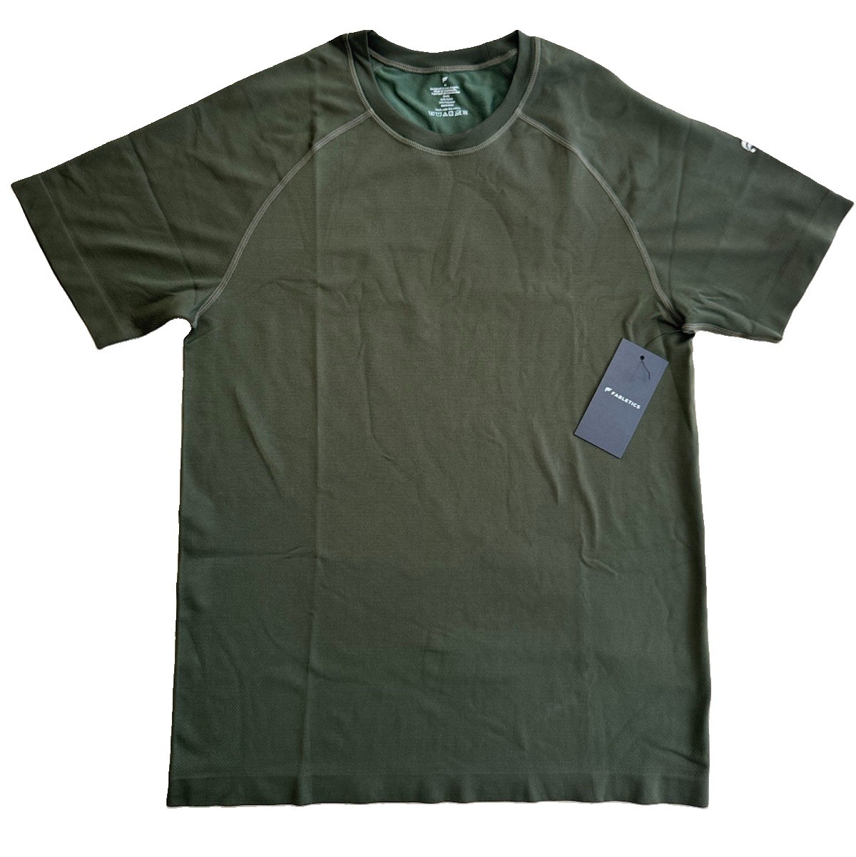 Fabletics Training Day Tee, Green, Men’s Size M, New With Tags gallery