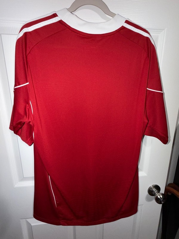 Adidas Red and White Climacool Formotion XL Men's Short Sleeve Shirt (10) gallery