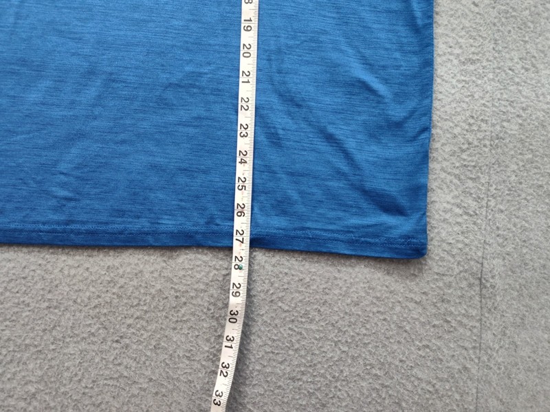 Eddie Bauer Men Athletic T Shirt L Blue Moisture Wicking Free Dry Performance gallery