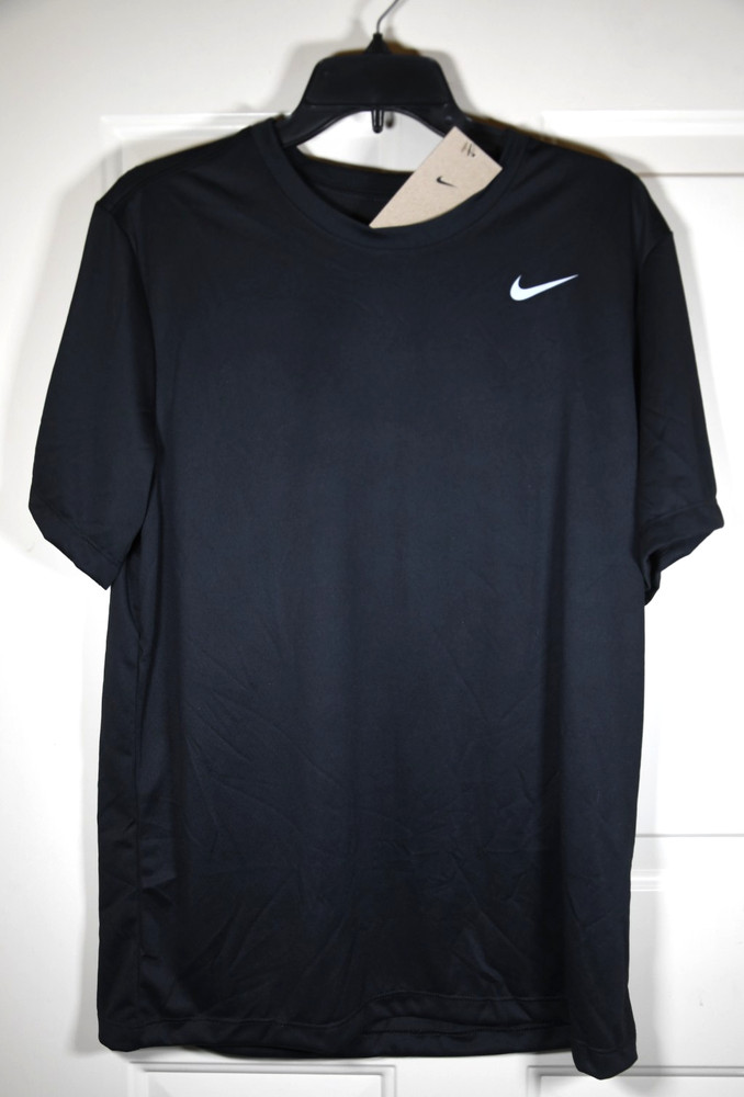 NWT Nike Dri-FIT Training Legend Fitness Men's XL T-shirt Top Black DX0989
