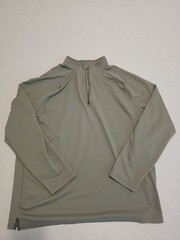 Rhone Session Men’s Lightweight 1/4 Zip Pullover Olive Green Size XL