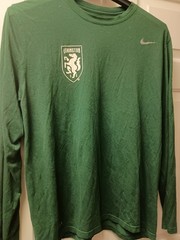 Nike Tee Lexington FC Soccer Longsleeve Dri-Fit Shirt Green Men’s Size XL