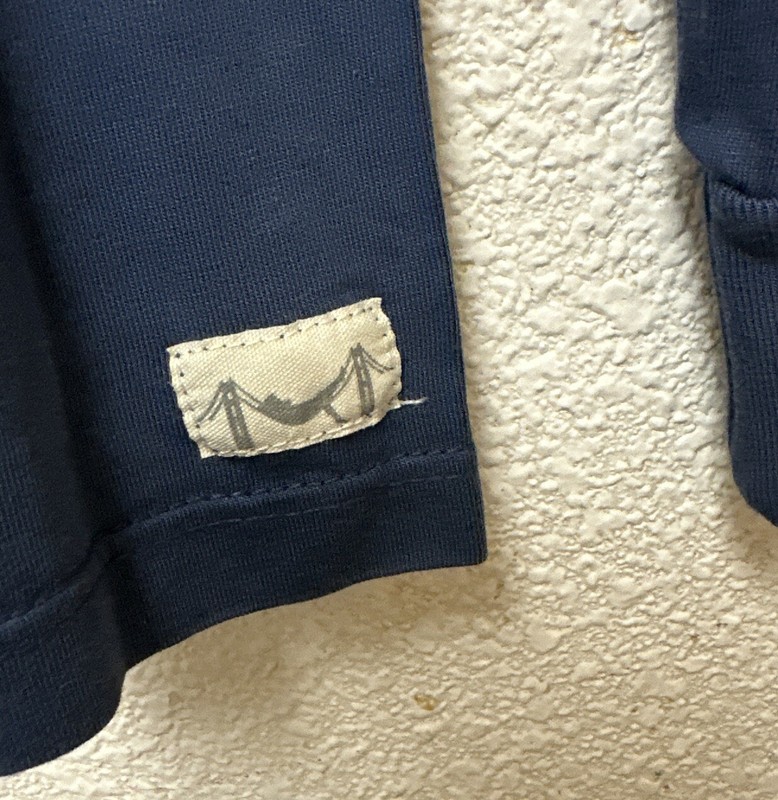 Marine Layer Men’s "SUPERMAN”blue Long Sleeve Shirt Sz XL gallery