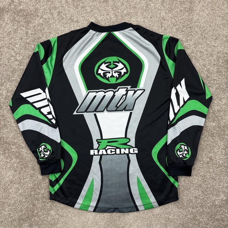 Vintage Y2K MTX Motocross Racing Jersey Large gallery