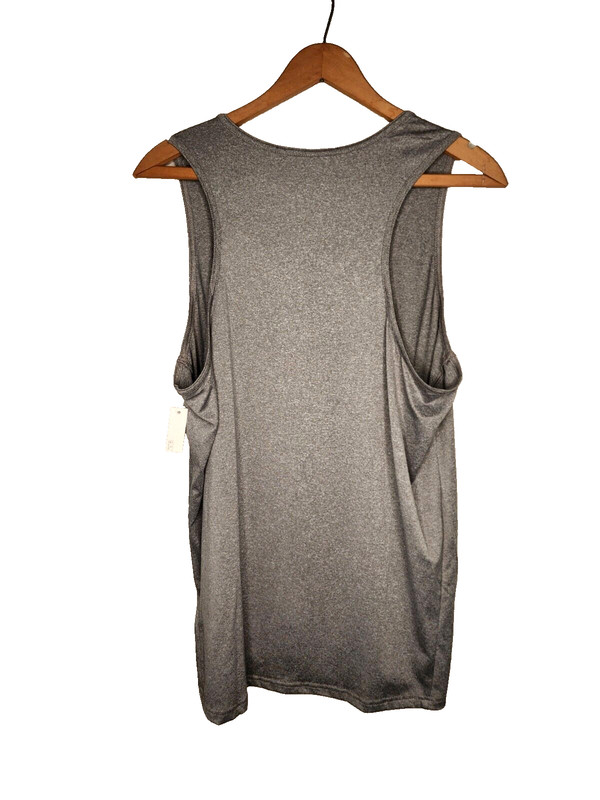 Amazon Essentials Tech Stretch Tank Top in Heather Gray Size M gallery