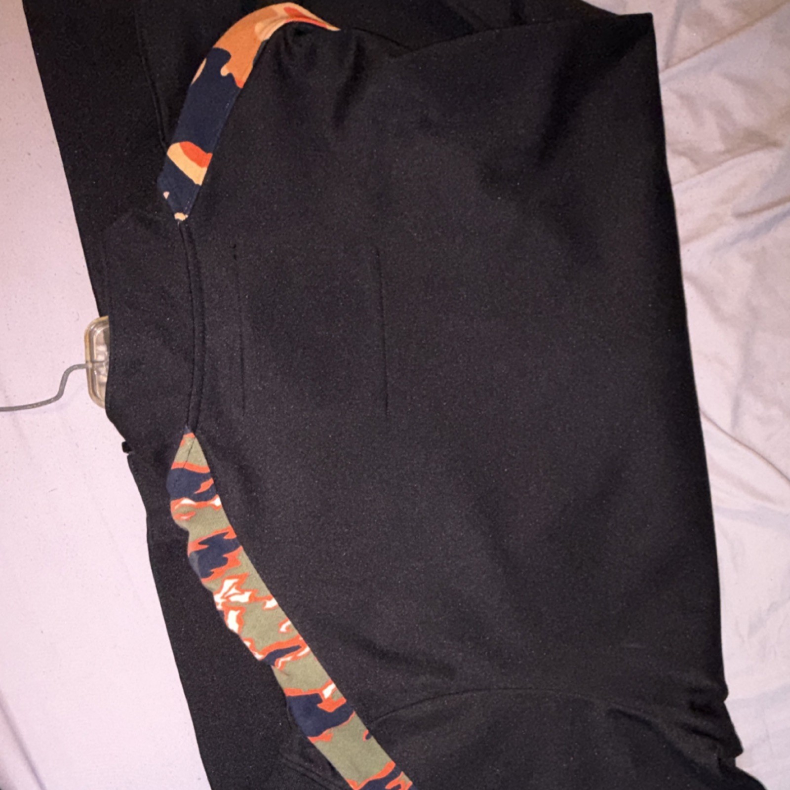 Billionaire Boys Club Full Zip Camouflage Jacket Black Orange Green XXL gallery
