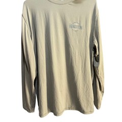 Hang Ten Mens Long Sleeve Sun Shirt Olive Green UPF 50+ UV Protection Medium