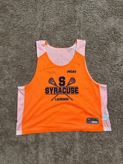 Vintage Nike Lacrosse “orange & white” reversible practice jersey 00s size XL
