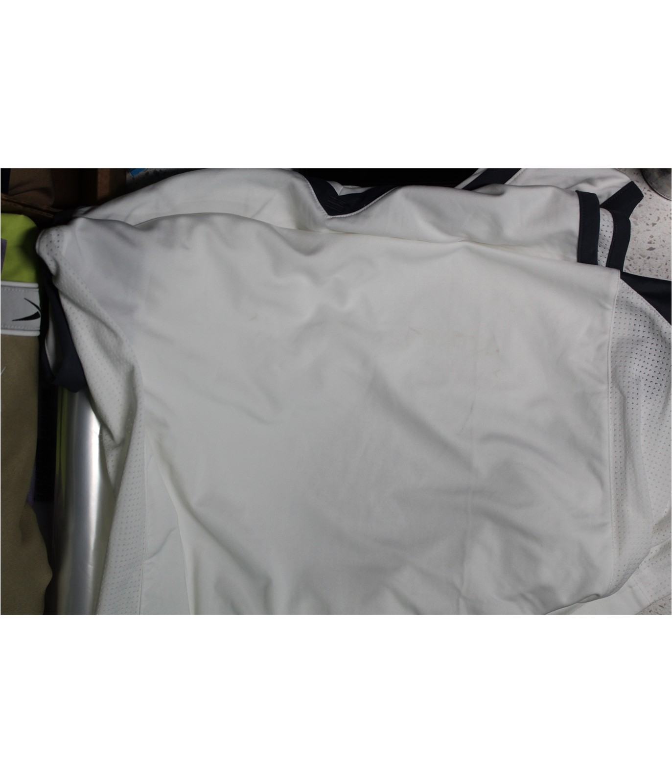 Adidas Mens Two-Tone Jersey, whtgry, L gallery