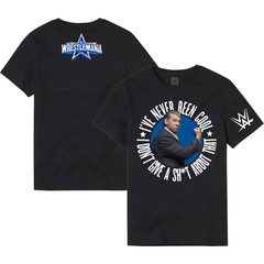 Vince McMahon Men’s T-Shirt WWE Wrestling Fanatics Black Top – New