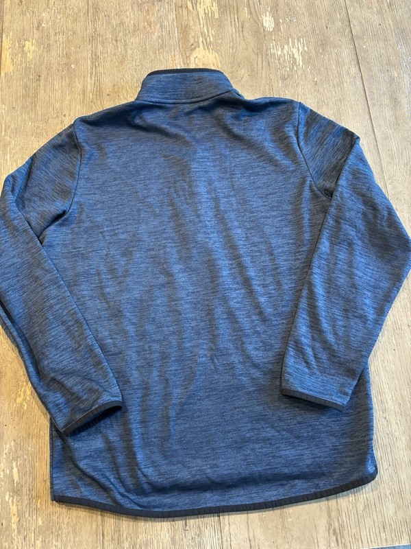 Under Armour 1/4 Zip Pullover Loose Coldgear Outdoors Navy Blue Marled Mens M gallery