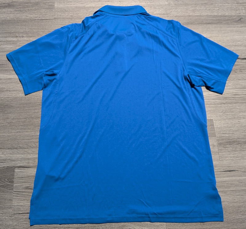 NWT 5.11 Tactical Men’s Academy Blue Short Sleeve Helios Polo Size Large gallery