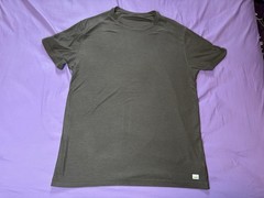 Vuori Shirt Mens Large Brown Lightweight Soft Workout Running Jogging Pullover