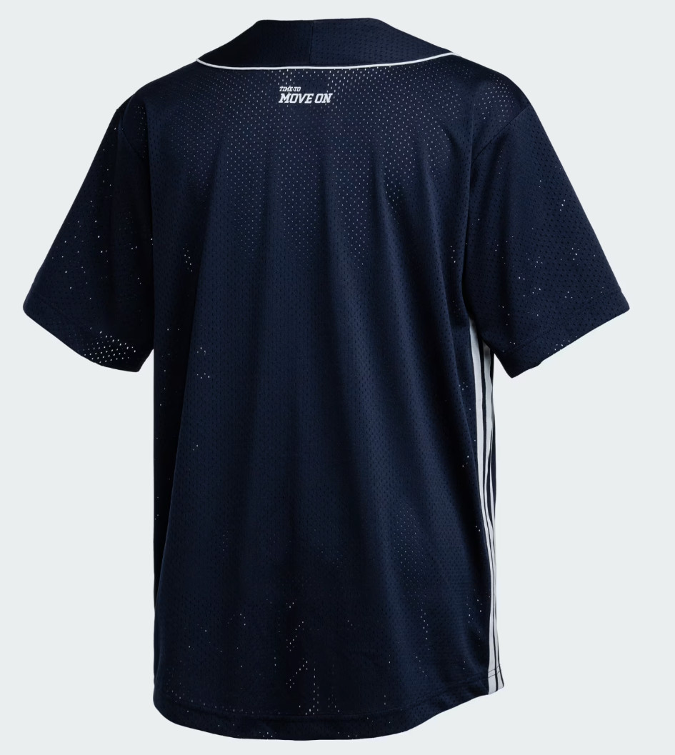 adidas Baseball Doosan Bears Jersey Seoul Lifestyle Casual Top AsiaFit KM6600 gallery
