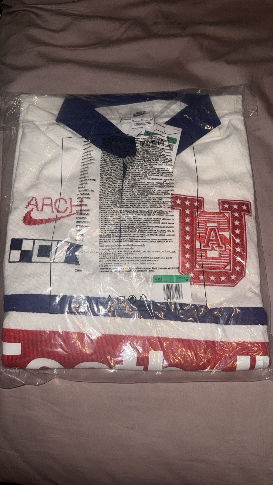 Nike x VAA Virgil Abloh Archive USA Rugby Size XL Brand New Ships Now gallery