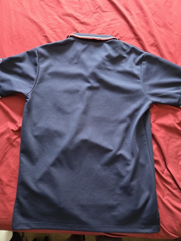 Cliff KEEN Men's Athletic Umpire Shirt Navy, Short Sleeved Large gallery
