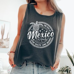 Gulf of Mexico Turtle Tank Top Stay Salty Ocean Beach Gift