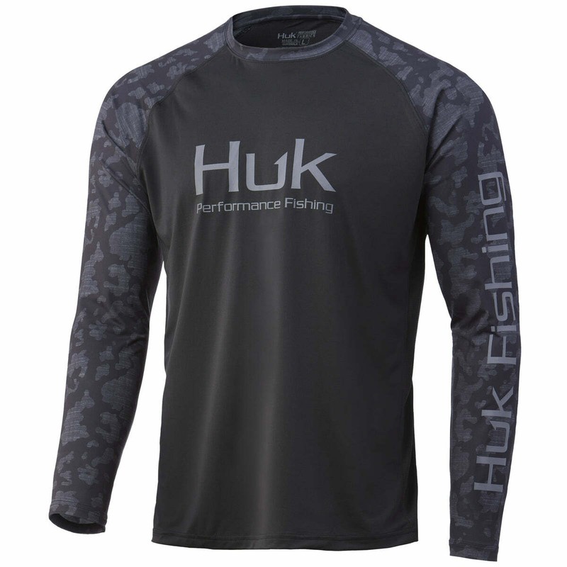 Huk Running Lakes Double Header Shirt H1200403 Choose Size / Color gallery