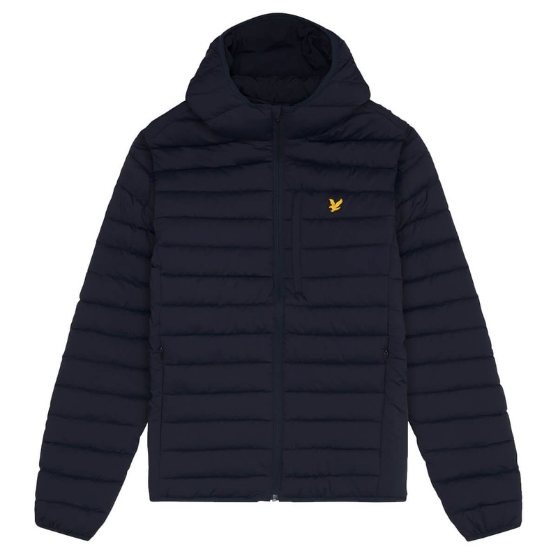 Lyle & Scott Mens Stretch Lightweight Quilted Jacket - Dark Navy - M gallery