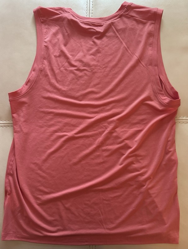 VRST Men's Icon Tank Top M Pink Moisture Wicking Stretch UV Anti-Odor gallery